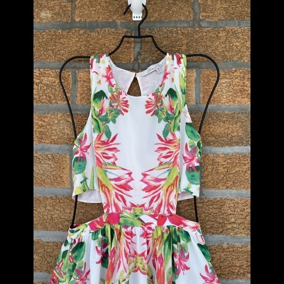 lovers and friends Tropical Dress Sz Xs - Picture 3 of 14